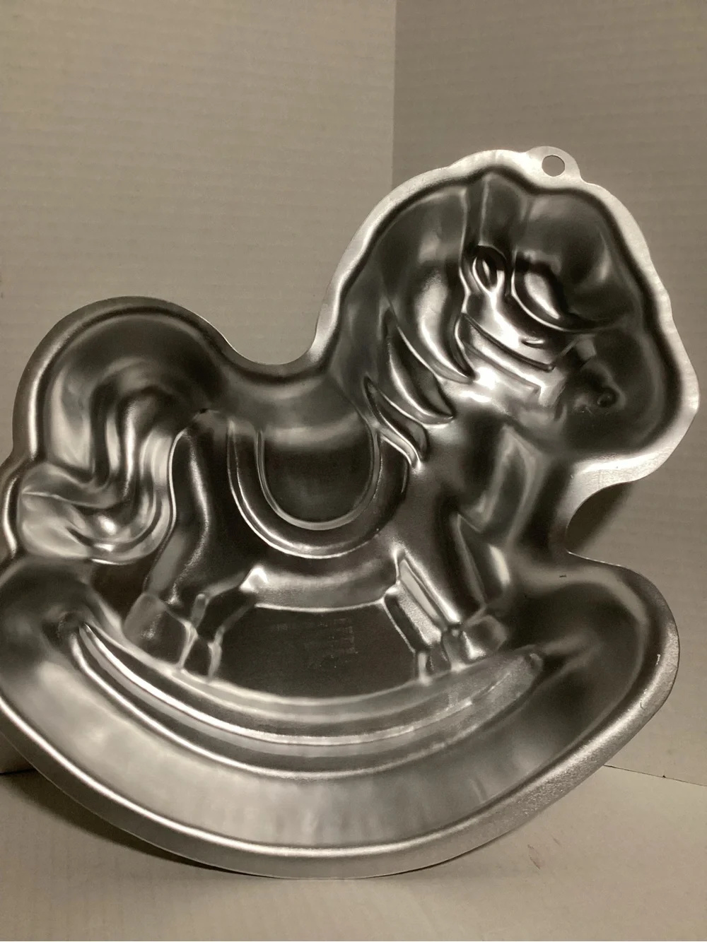 Wilton Silver Rocking Horse Cake Pan Mold